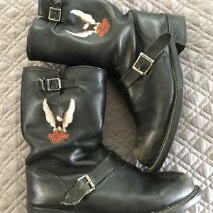 Harley Soft Leather Riding Boots